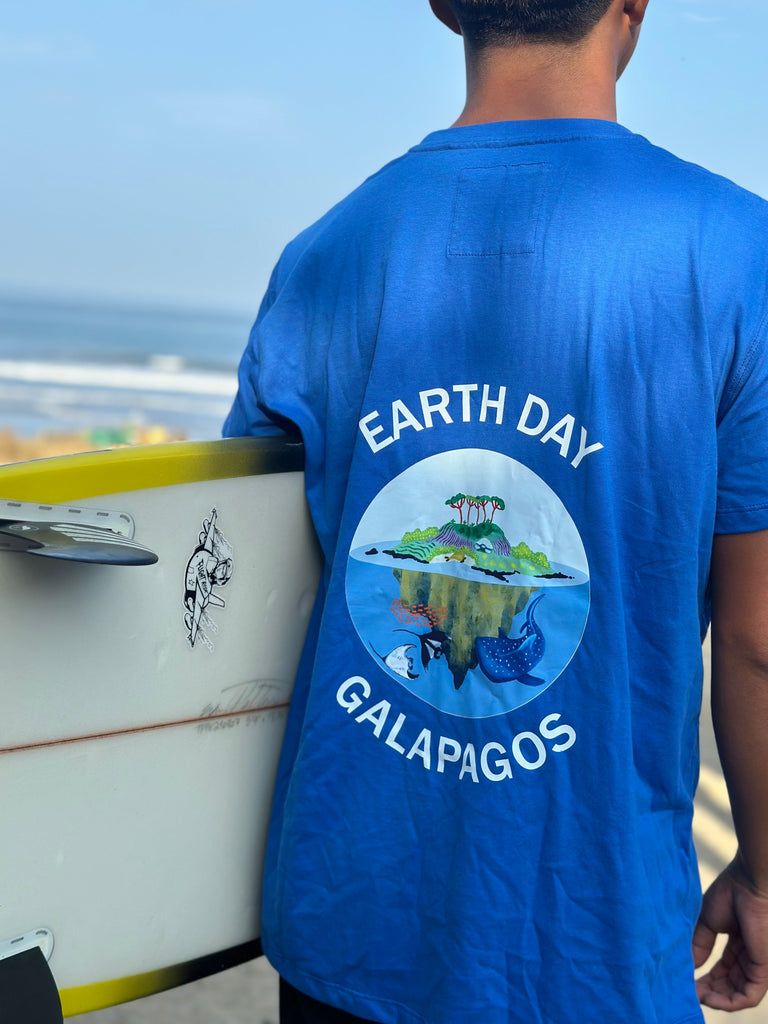 Earth Day Galapagos T-shirt - Sula Beachwear