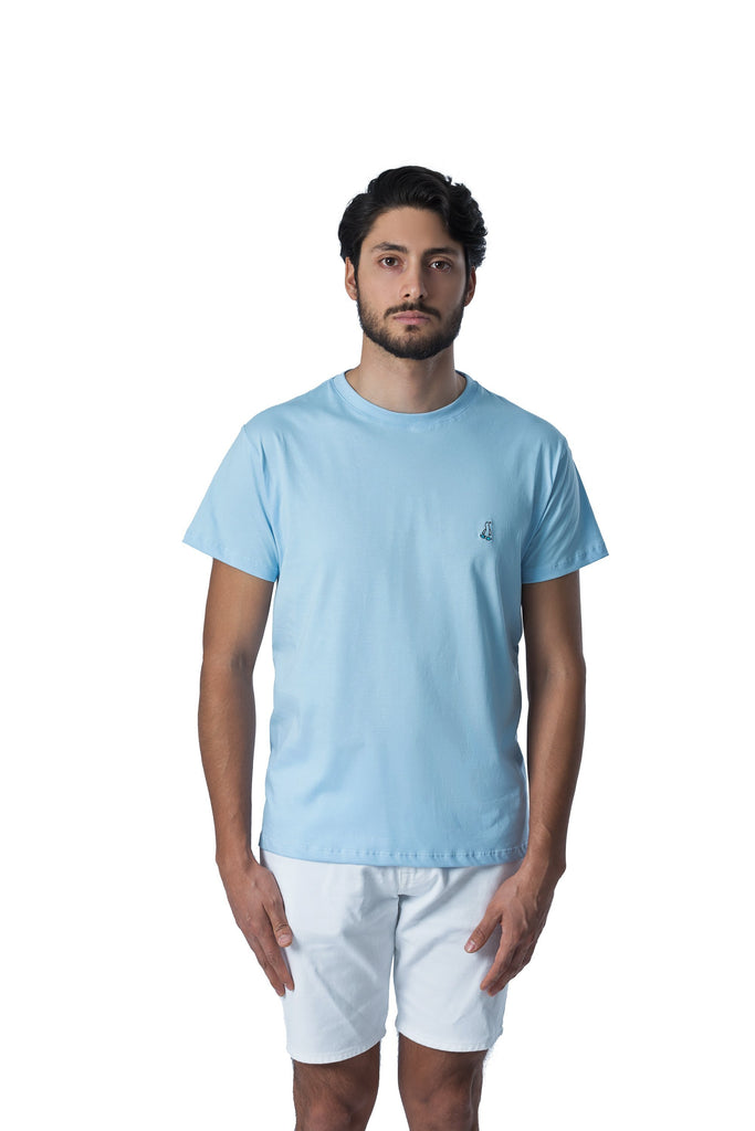 Gordon T-shirt - Booby Blue - Sula Beachwear