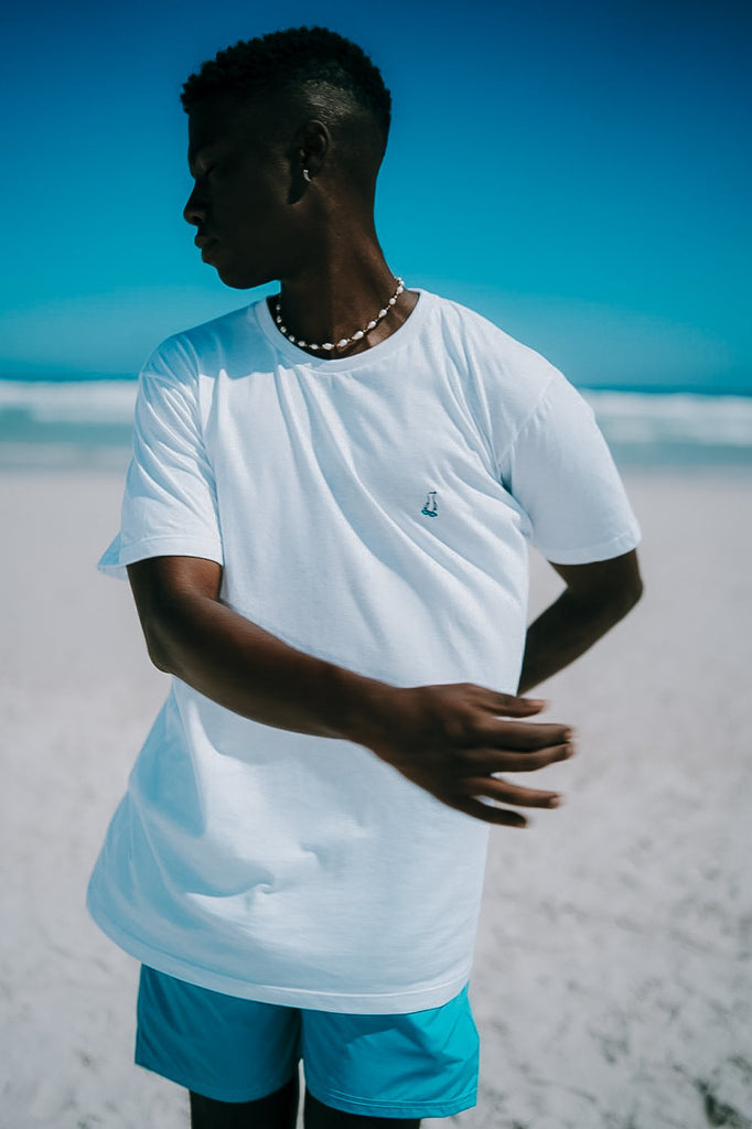 Gordon T-shirt - Sand White - Sula Beachwear